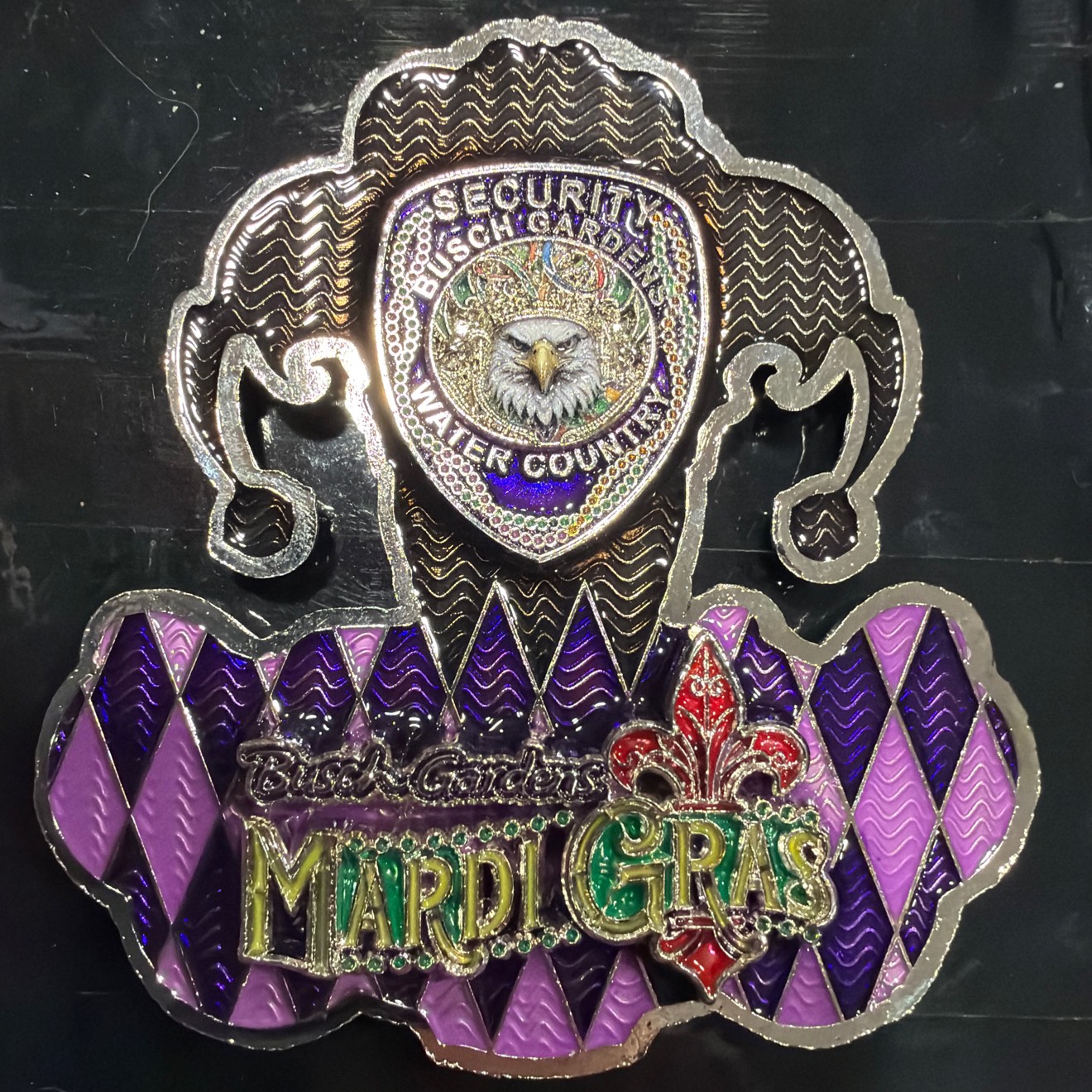 Delta - Bush Gardens Mardi Gras Williamsburg — back