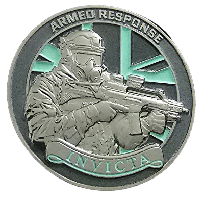 Kent Police Armed Response & Tactical Operations Challenge Coin