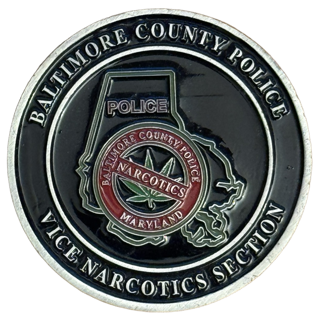 Baltimore County Police - Vice Narcotics Section - Maryland — front