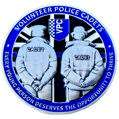Volunteer Police Cadets & Cambridgeshire Constabulary Challenge Coin