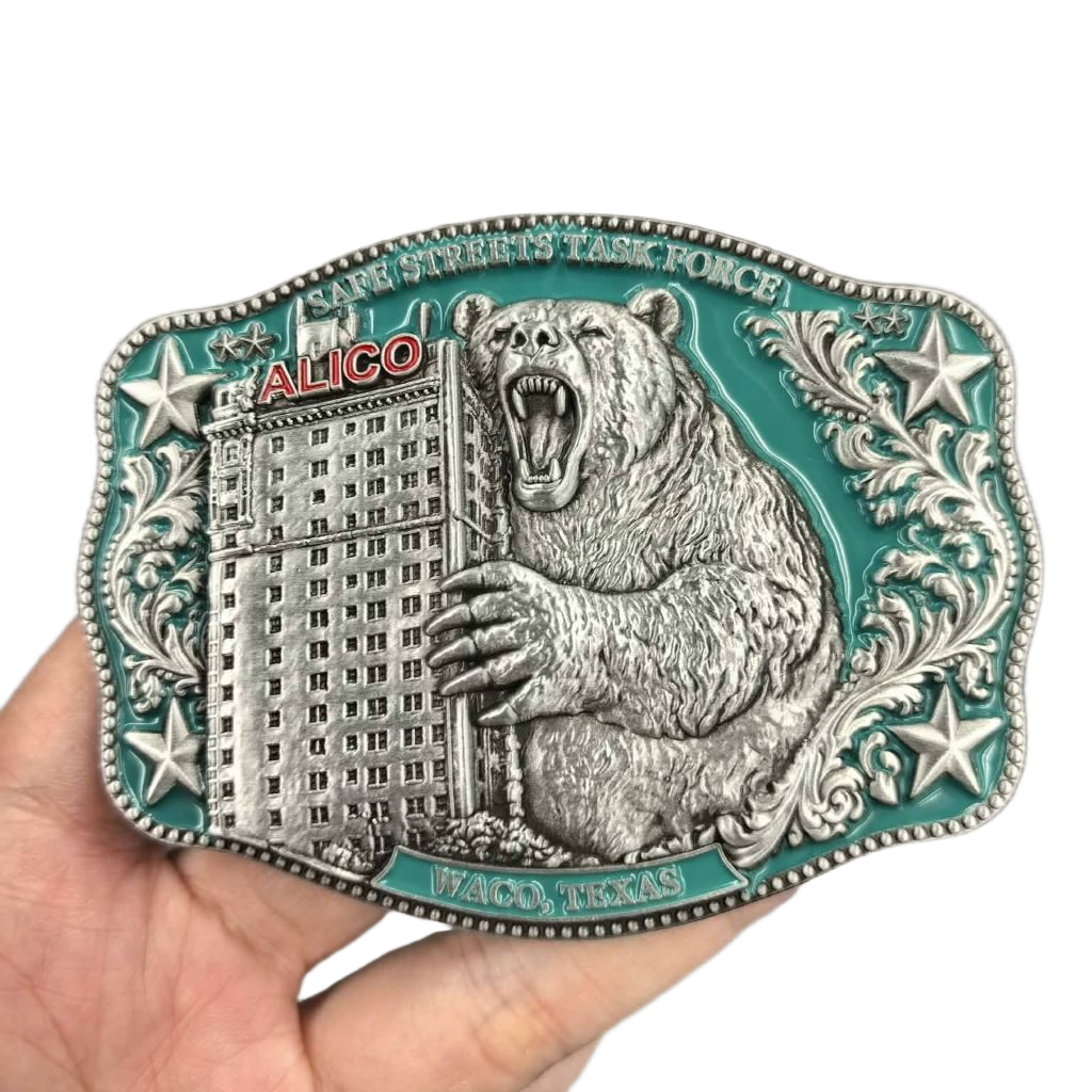 FBI Waco SSTF Silver Coin — front