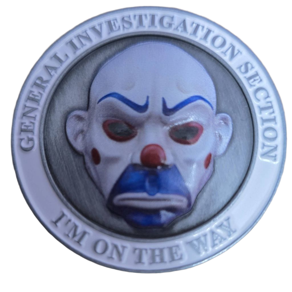 GENERAL INVESTIGATION SECTION — front
