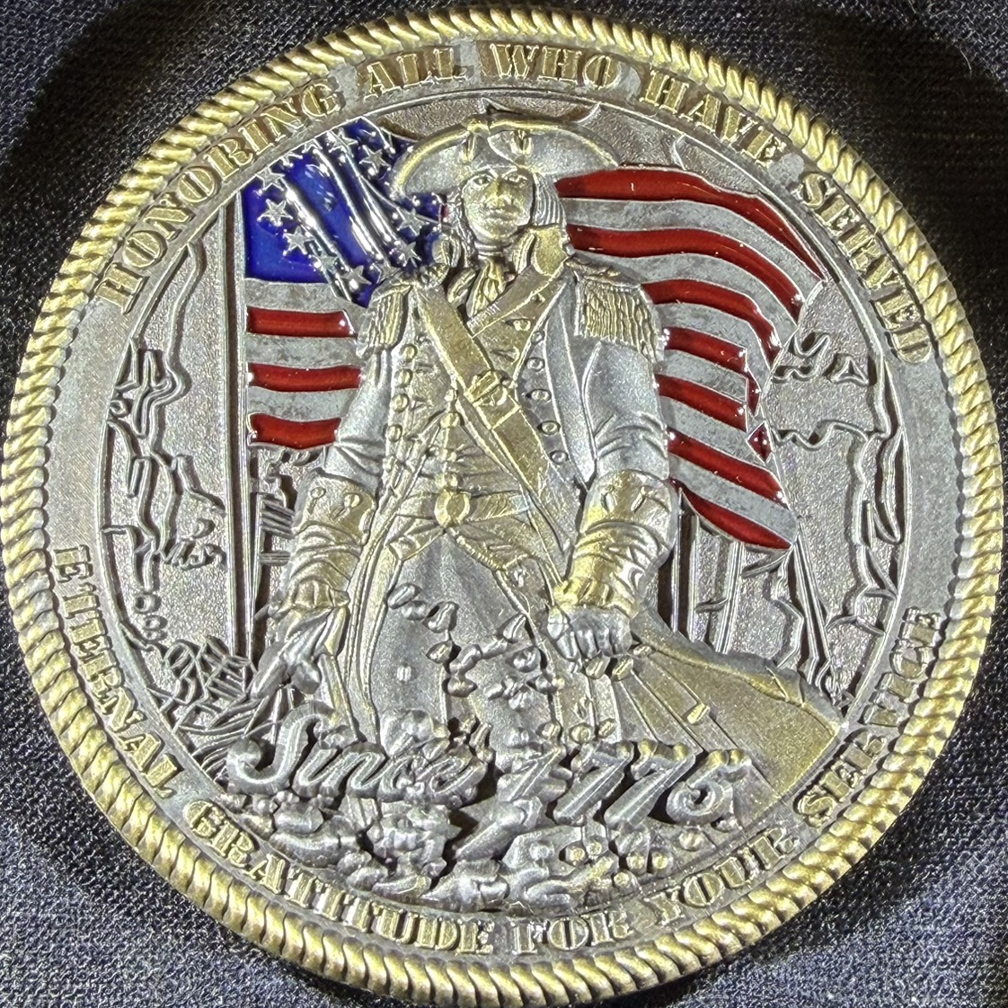 Veteran — back