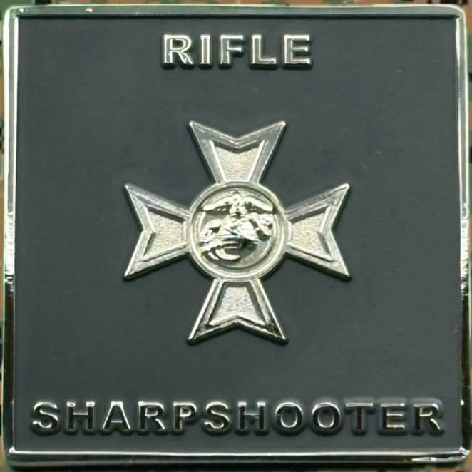 RIFLE SHARPSHOOTER QUALIFICATION — front