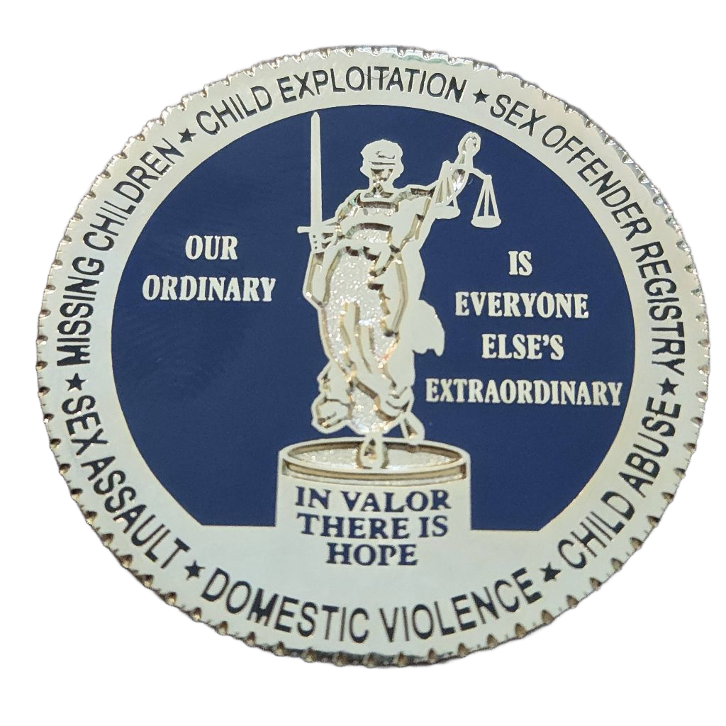 Montgomery County Police SVID Coin — back