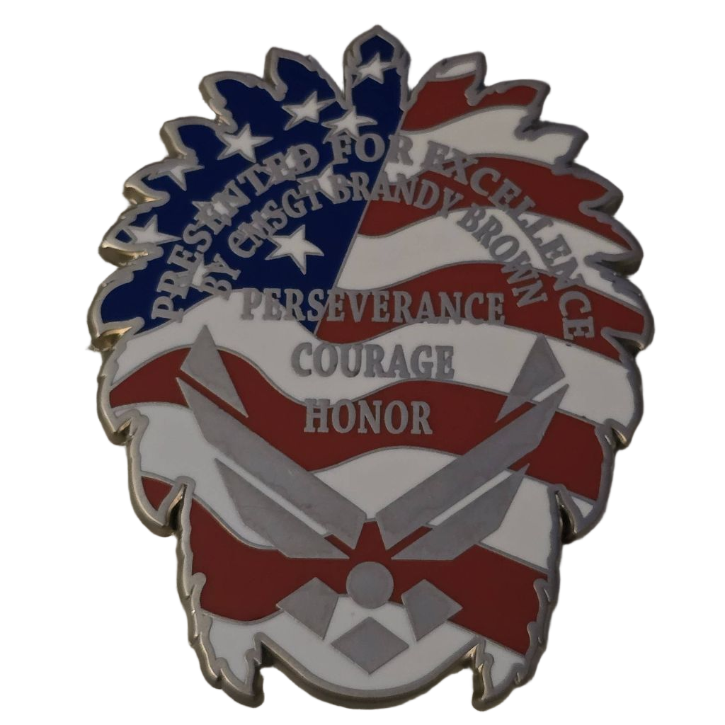 Chief Master Sergeant BRANDY BROWN — back