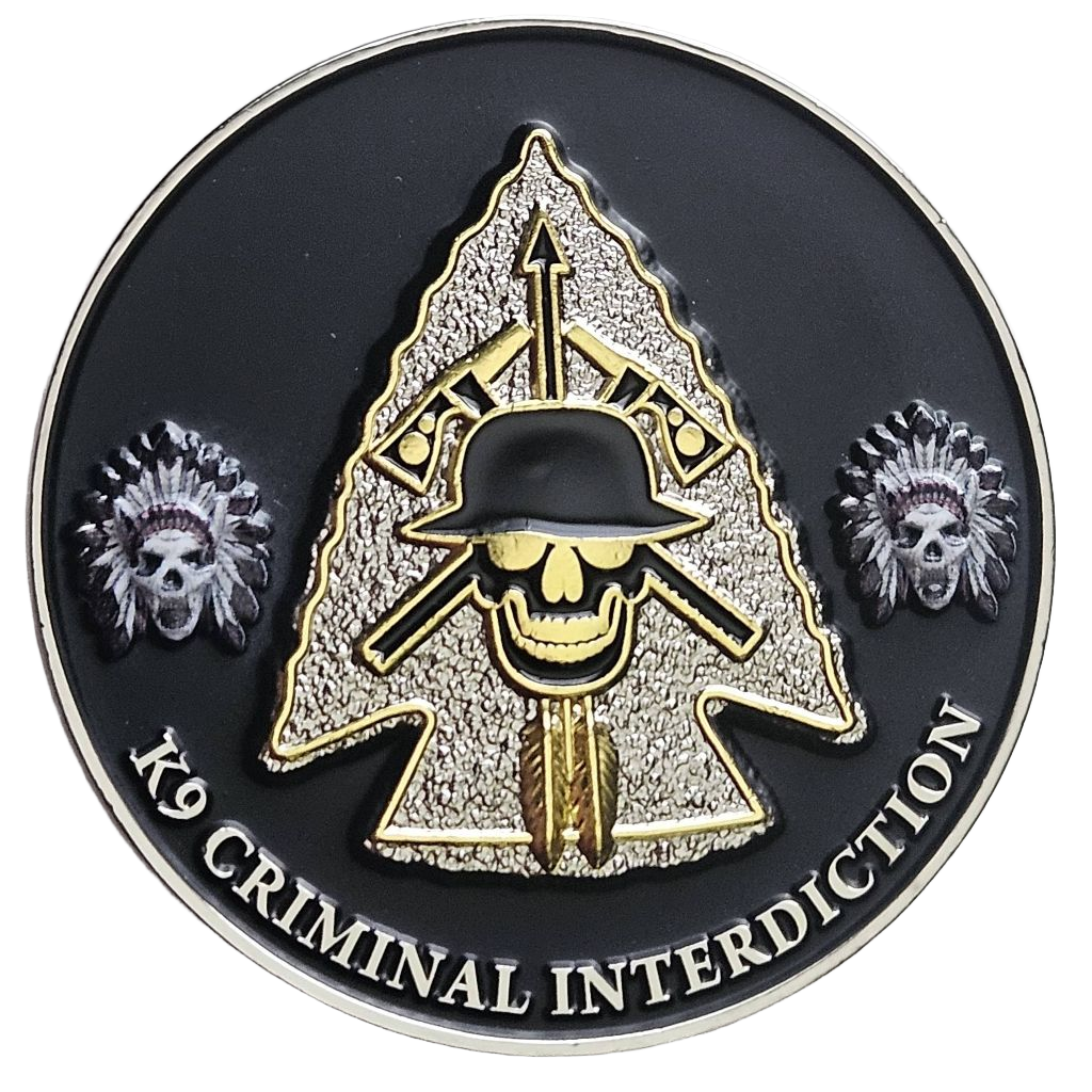 BIA K9 Criminal Interdiction — front