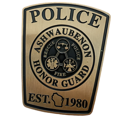 Ashwaubenon Public Safety Honor Guard Coin