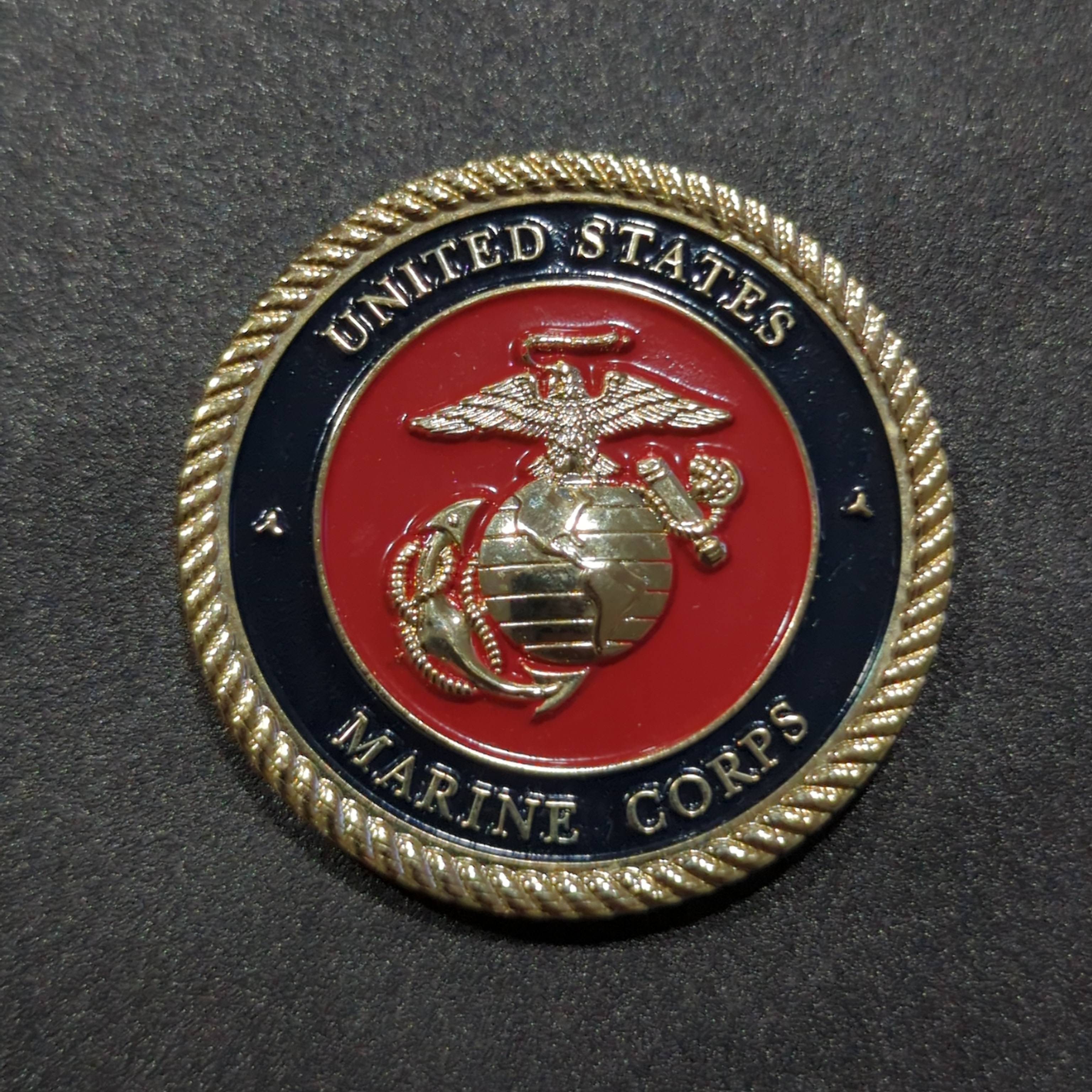 US Marine Corps — back