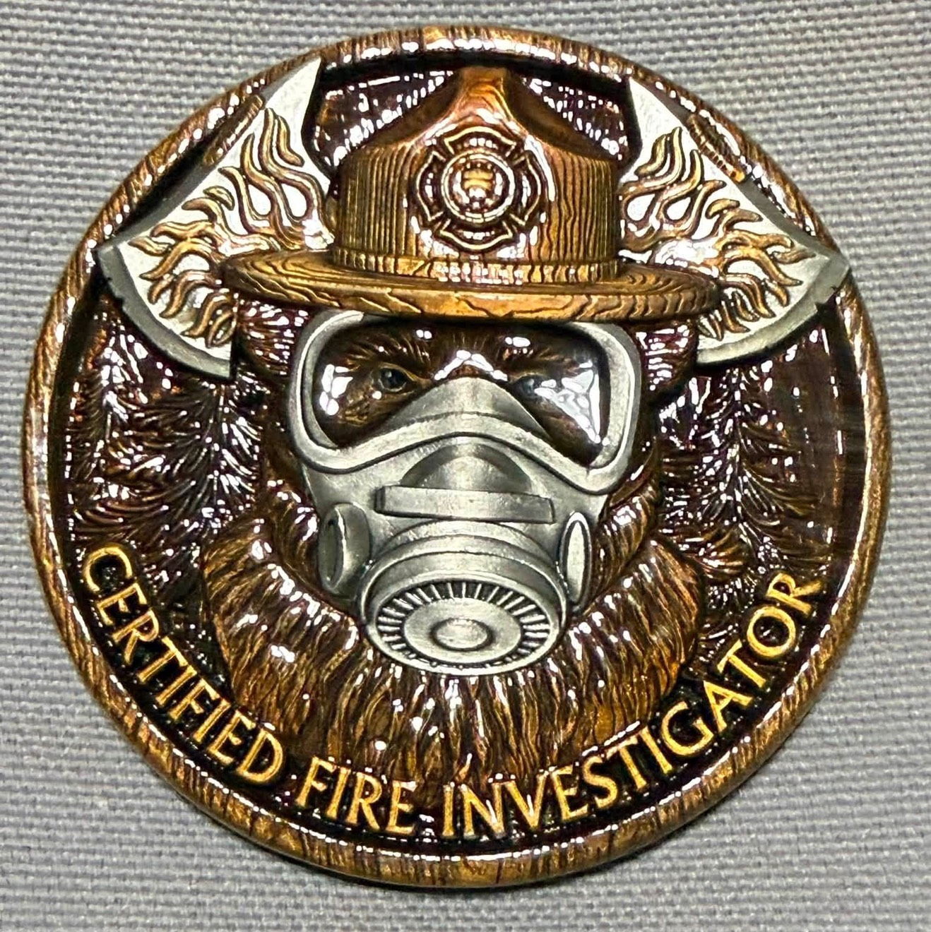 ATF Wildfire Certified Fire Investigator — back