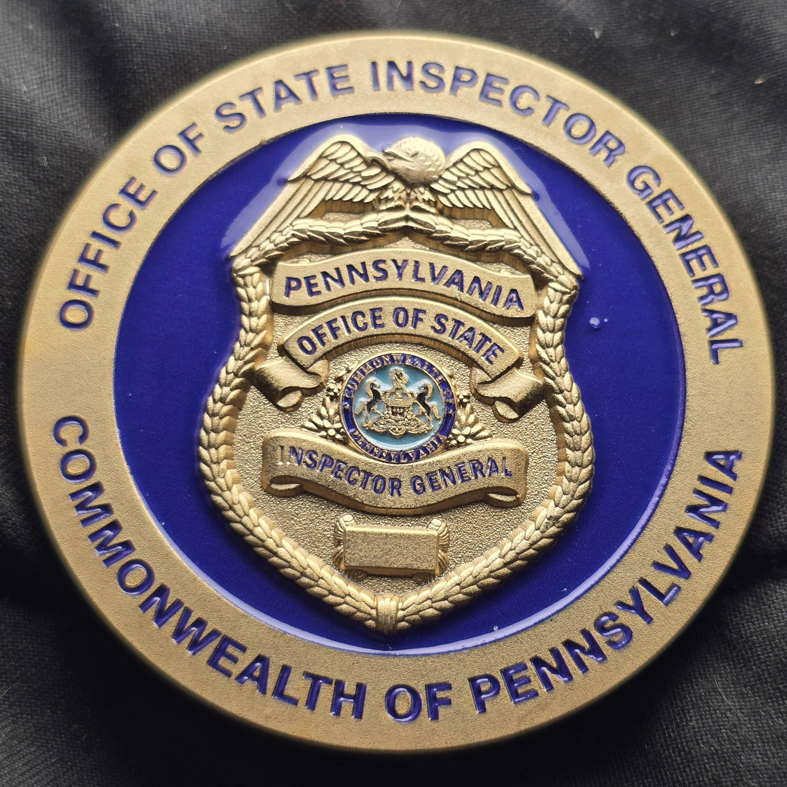 Pennsylvania inspector general. — front