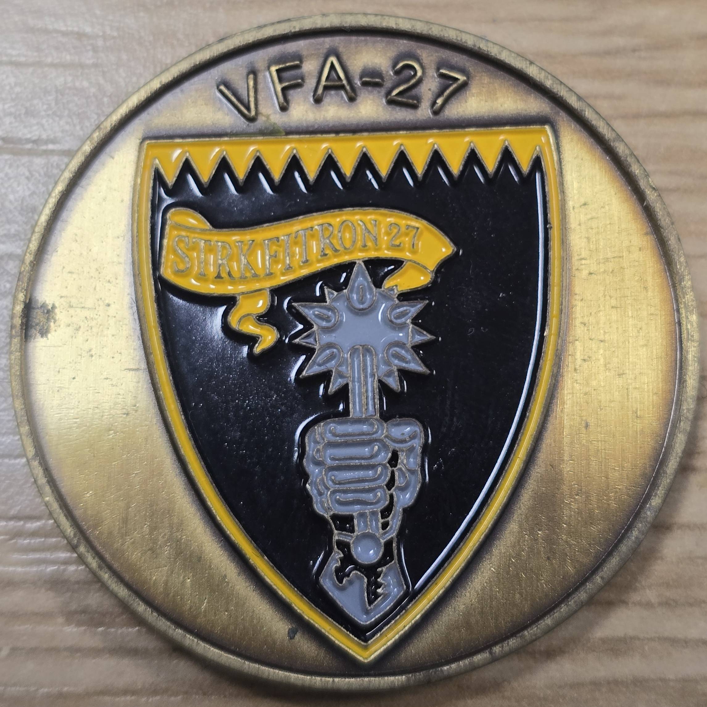 VFA 27 Royal Maces — back