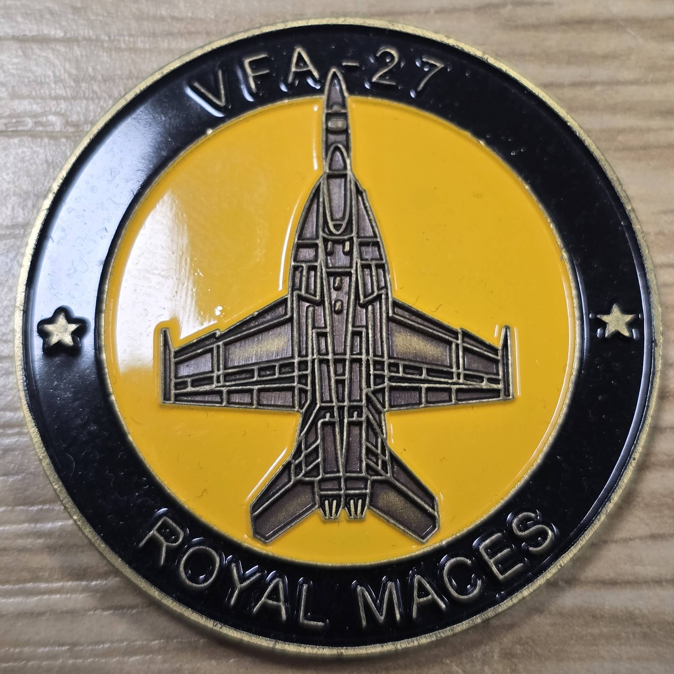 VFA 27 Royal Maces — front