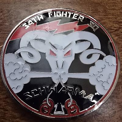 34th Fighter Squadron Commanders coin