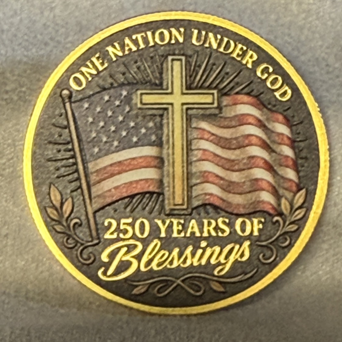 250th USA — back