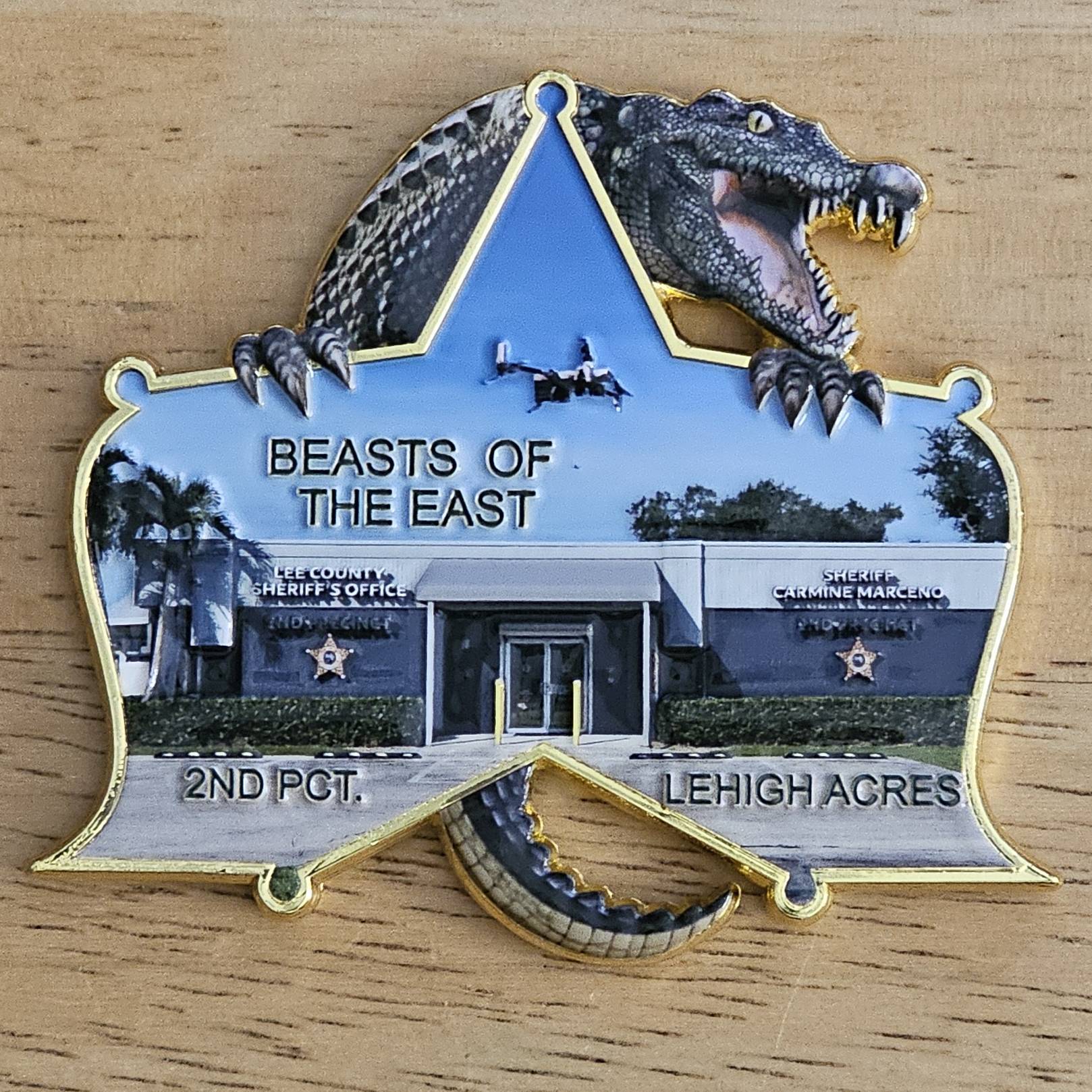 Lee County Sheriff's Office Beasts of the East — back