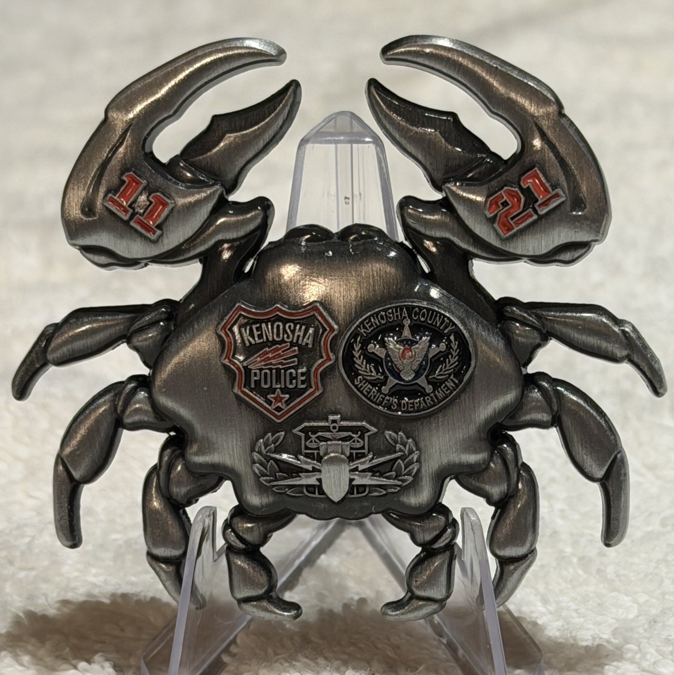 MKE Kenosha EOD Crab Mack — back