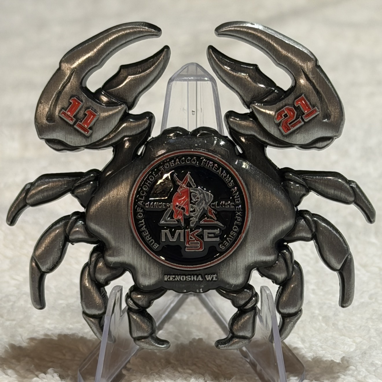 MKE Kenosha EOD Crab Mack — front