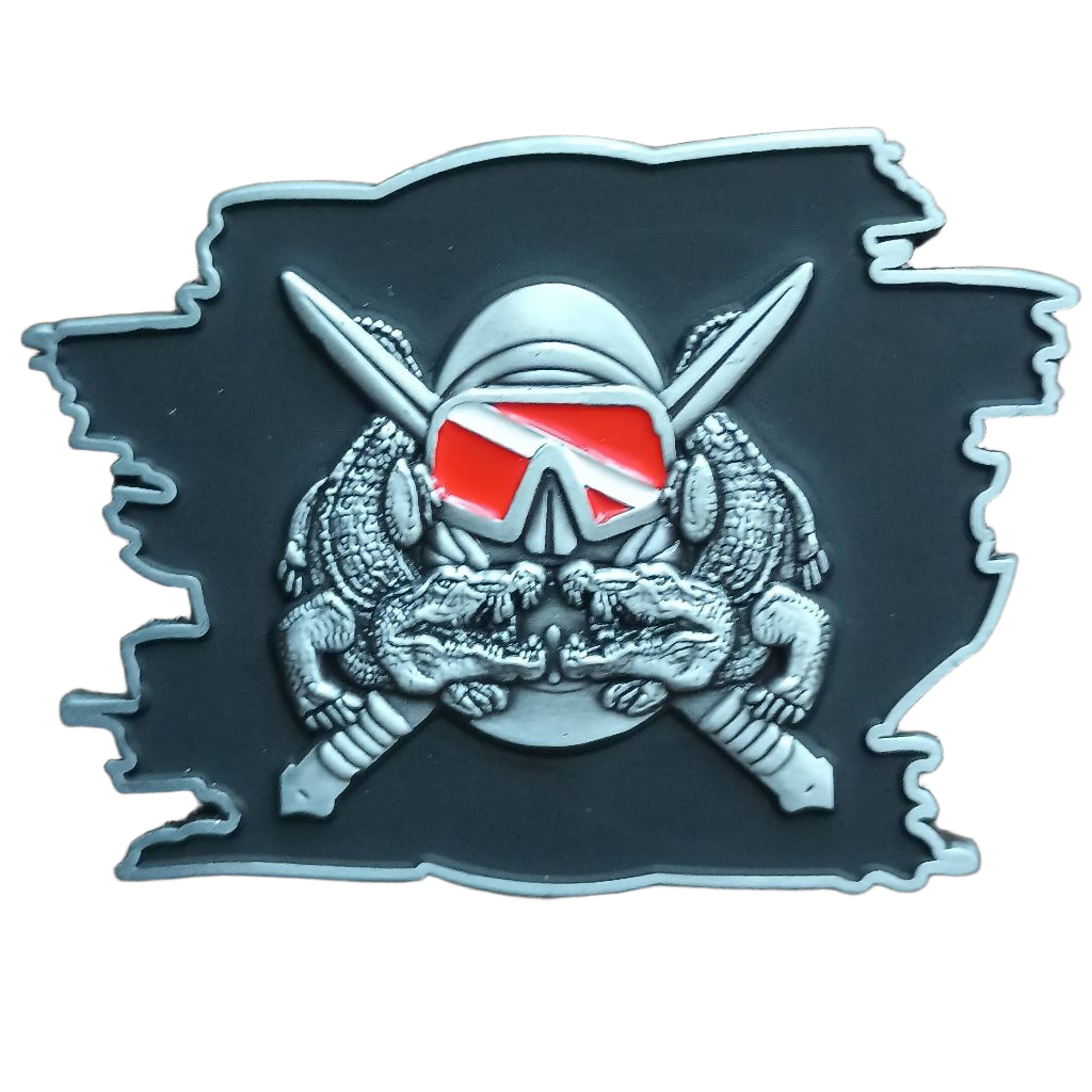 Pinellas County Sheriff's Office Dive Team Challenge Coin — back