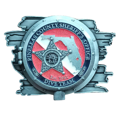 Pinellas County Sheriff's Office Dive Team Challenge Coin