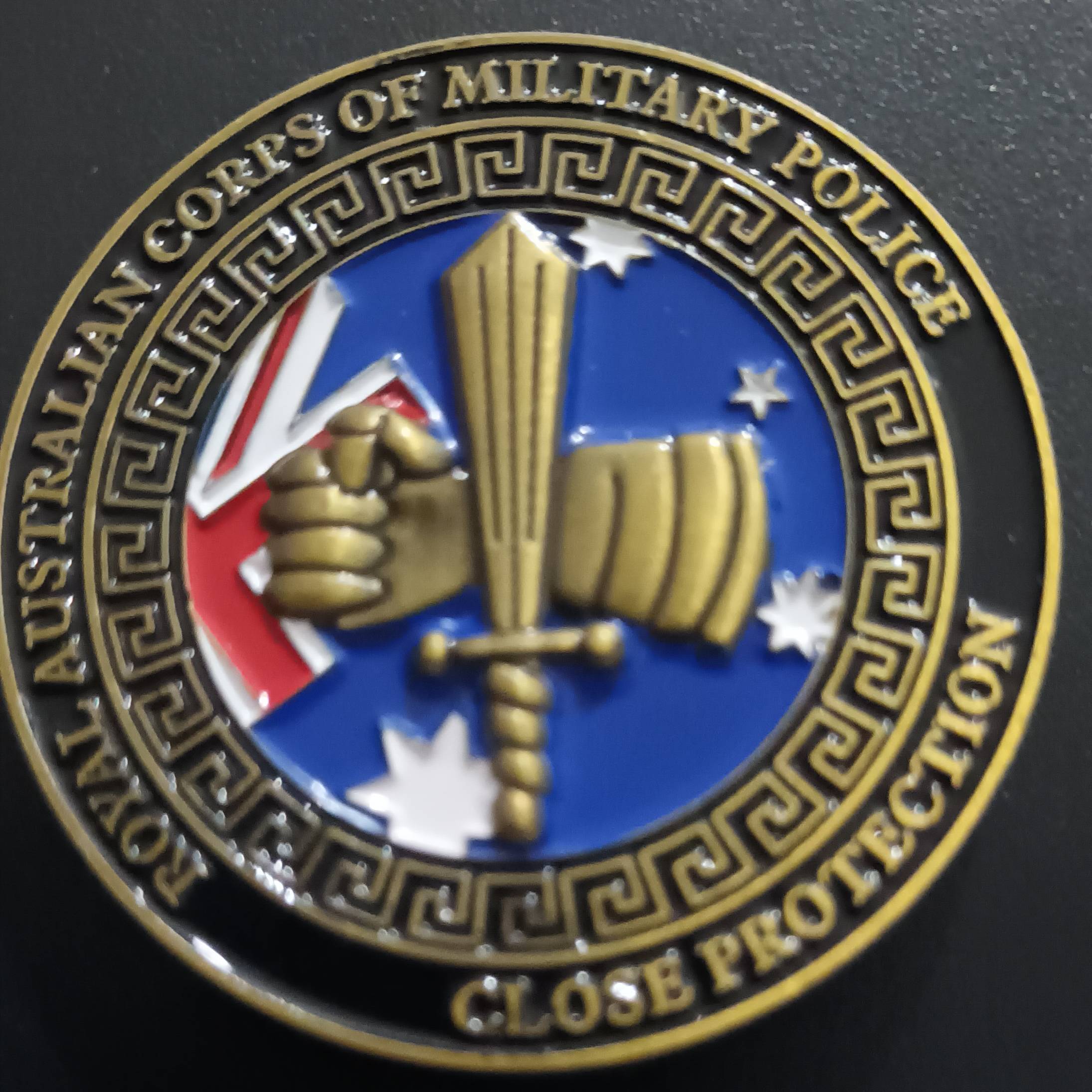 Royal Australian Corps of Military Police RACMP — front