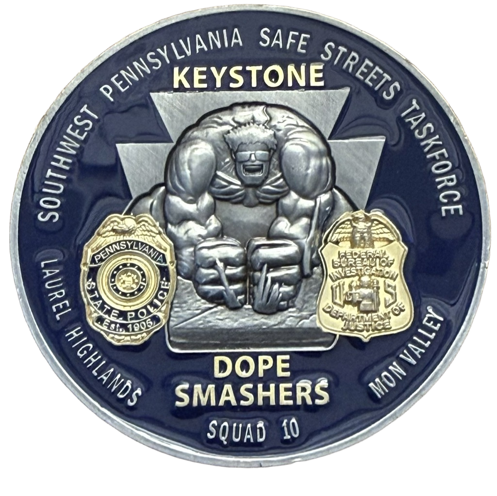 FBI Southwest PA Safe Streets Taskforce — back