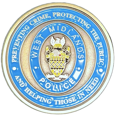 West Midlands Police Challenge Coin