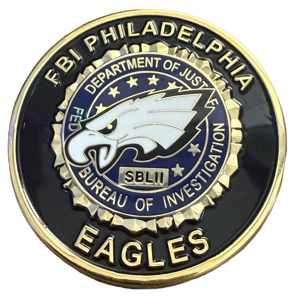 FBI Philadelphia Eagles Super Bowl LII — front