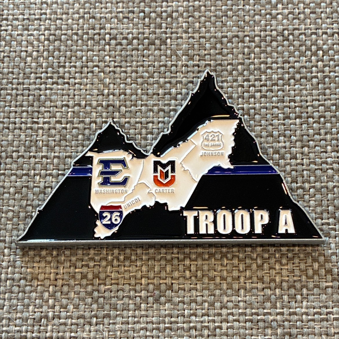 THP District 5/Troop A — back