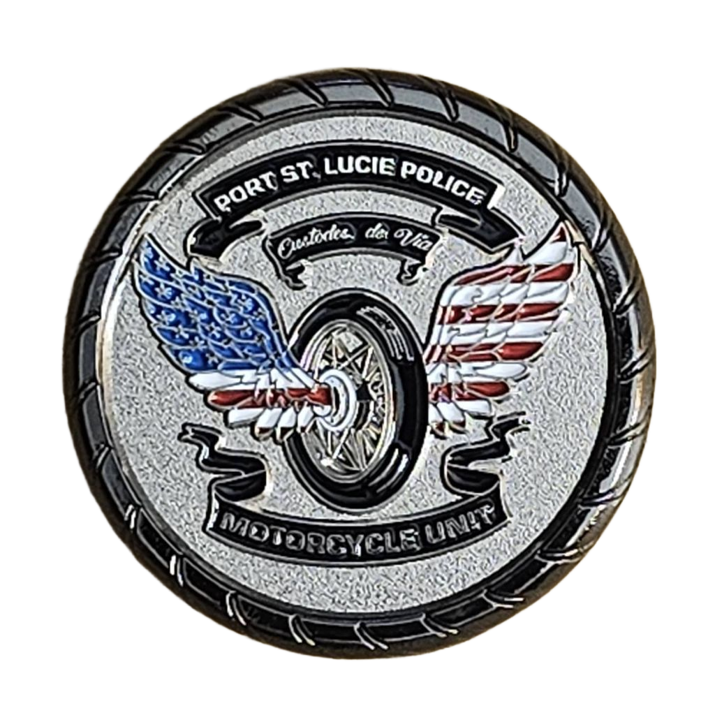 Port St Lucie Police Department- Motorcycle Unit — back