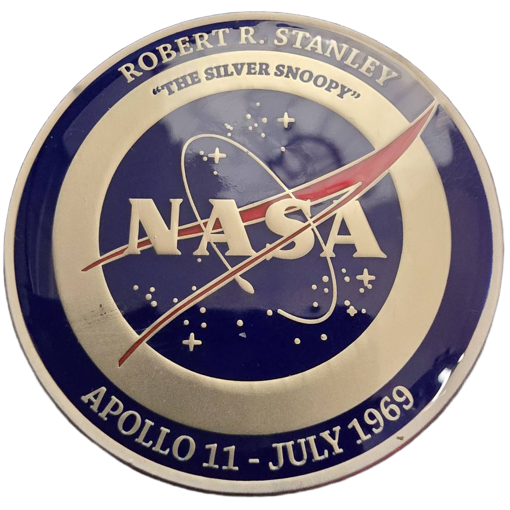 Robert R Stanley NASA Apollo 11 director — back