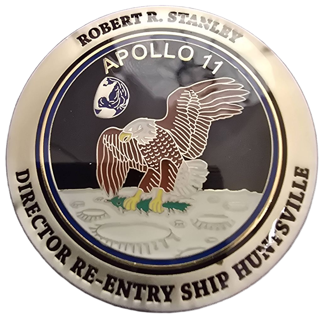 Robert R Stanley NASA Apollo 11 director — front