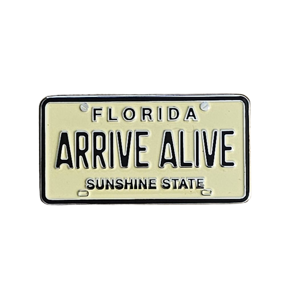 Florida Highway Patrol- License Plate — front