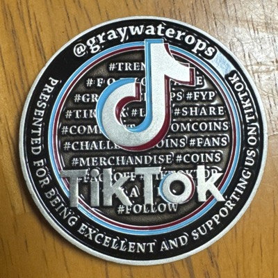 TikTok Challenge Coin