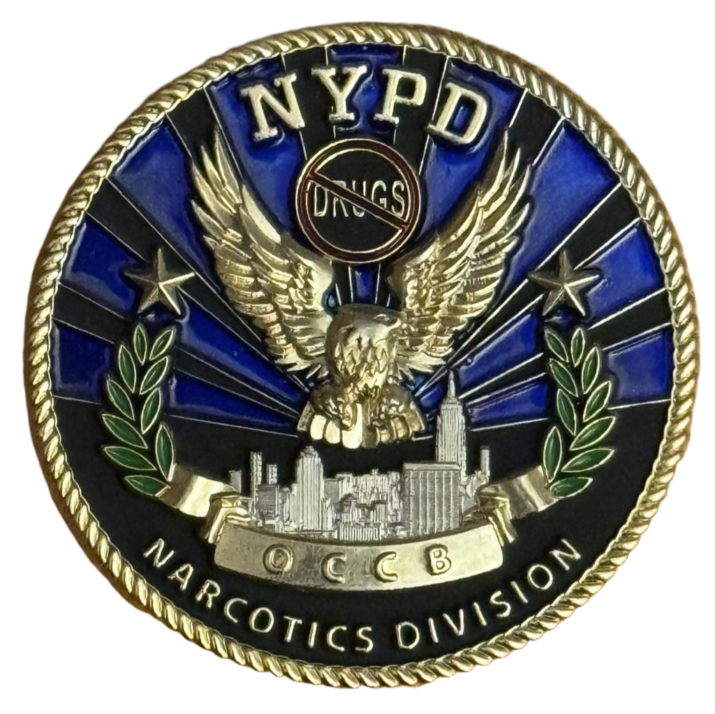 NYPD Narcotics Division OCCB — front
