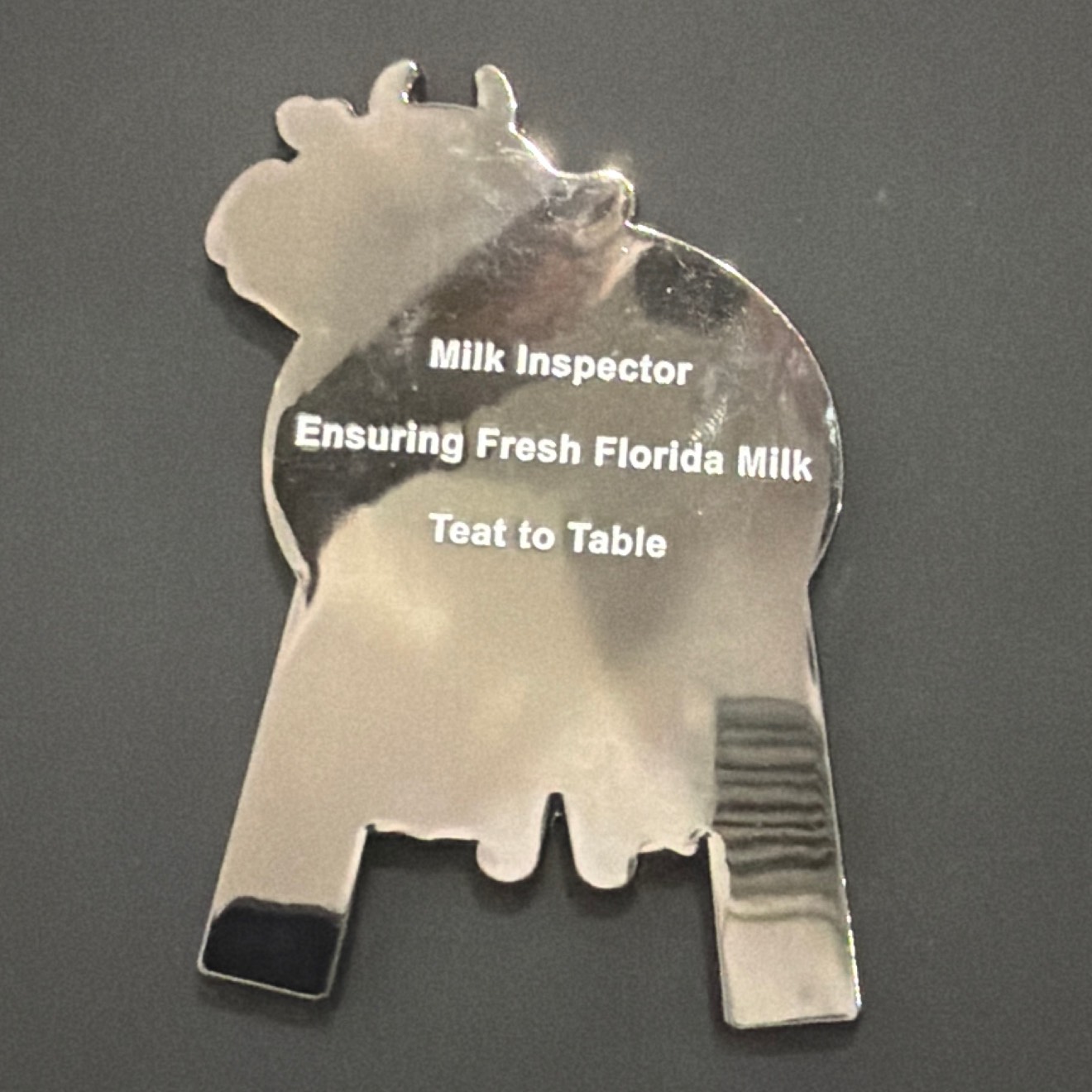 Tear to Table Cow — back