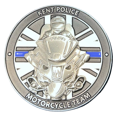 Kent Police Motorcycle Team Challenge Coin