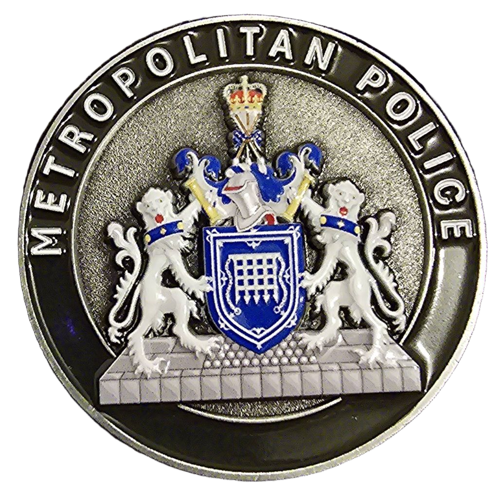 Metropolitan Police Service Central North BCU Camden Islington Challenge Coin — back