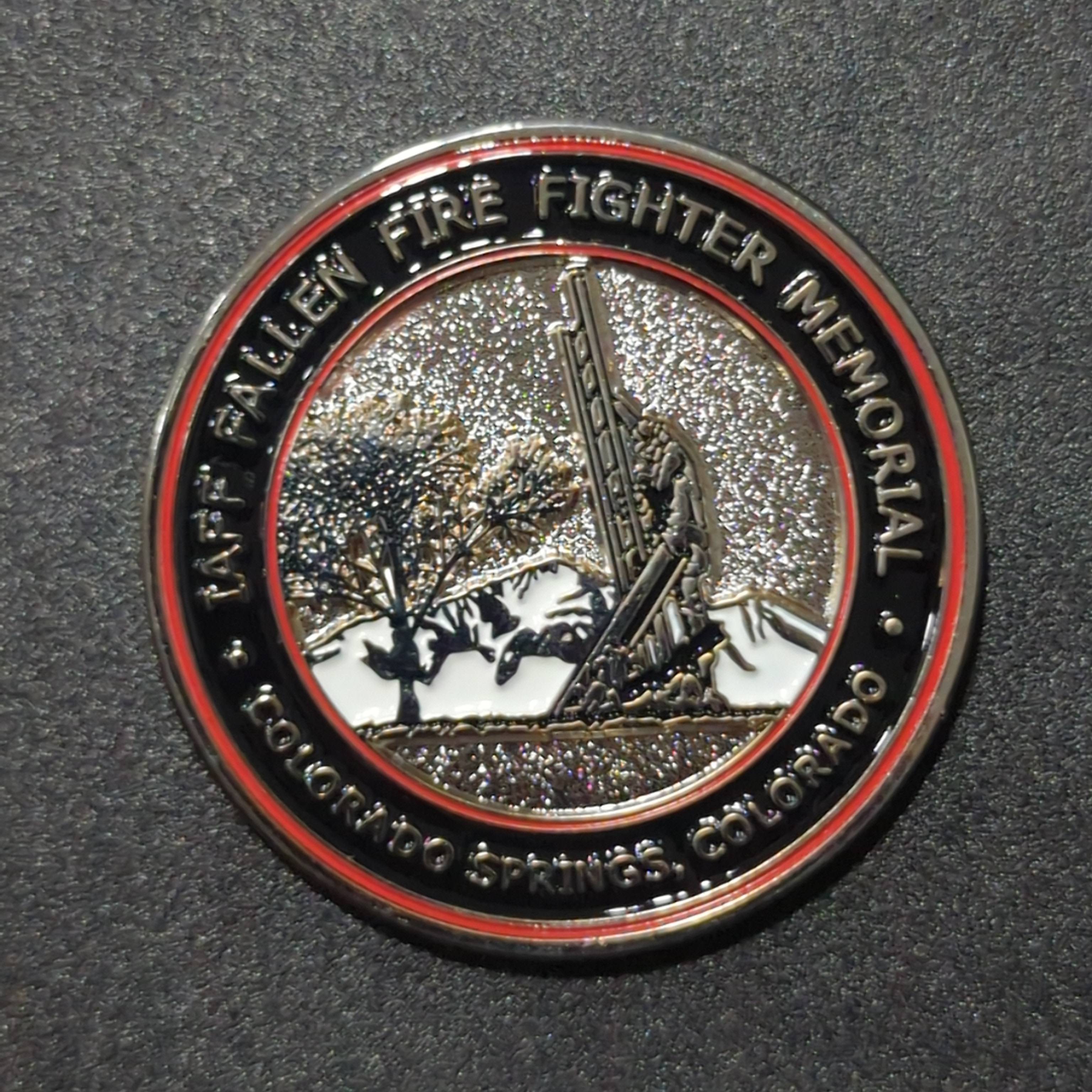 Fallen Firefighter Memorial — back