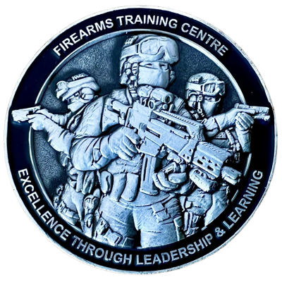 Firearms Training Centre & Armed Policing Unit Challenge Coin