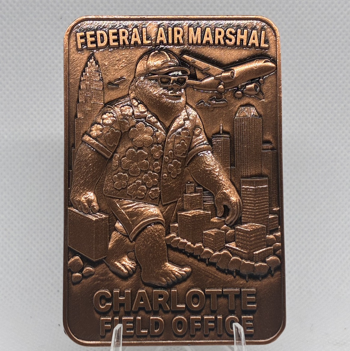 Federal Air Marshal - CLT BIGFOOT — front