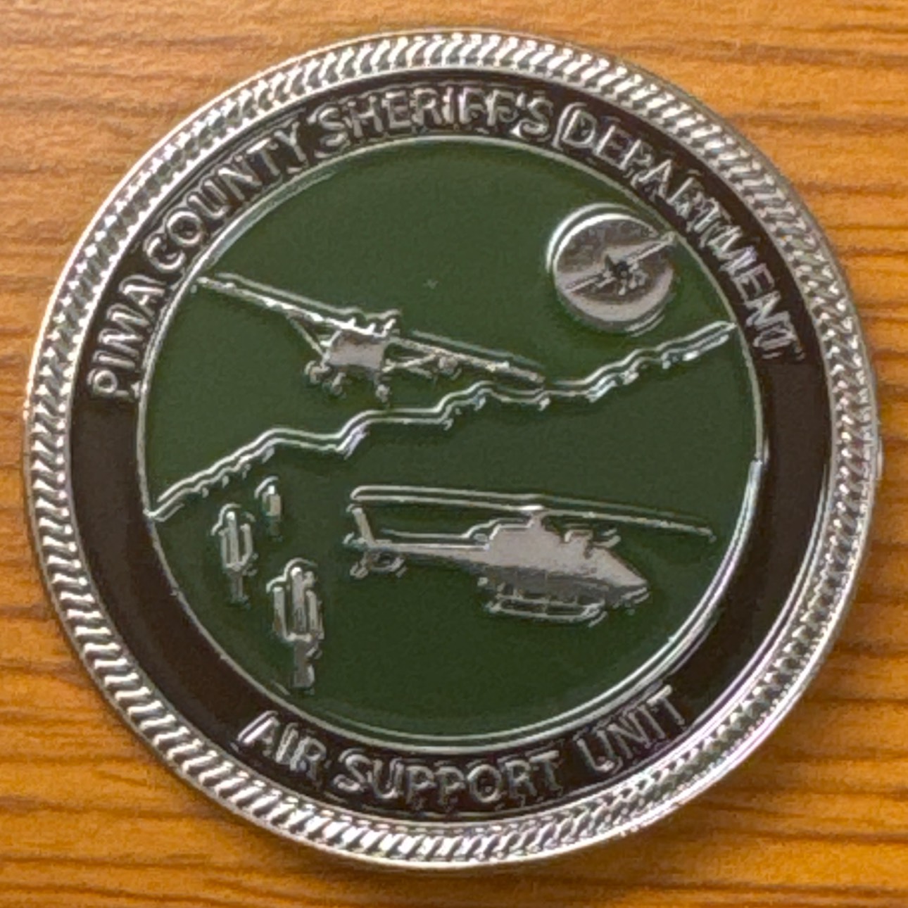 Pima County Sheriff’s Department Air Support Unit — back