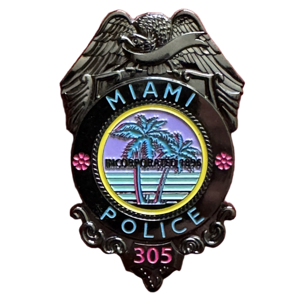 Miami Police Challenge Coin — front