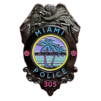 Miami Police Challenge Coin