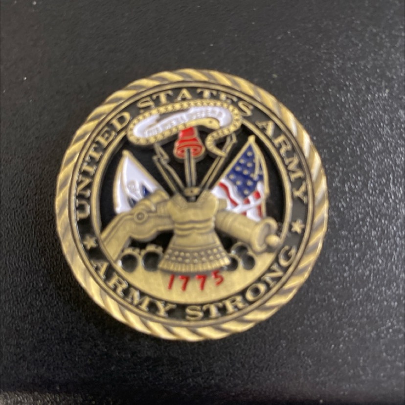 United States Army – “Army Strong” Core Values Commemorative Coin (1775 Heritage) — back