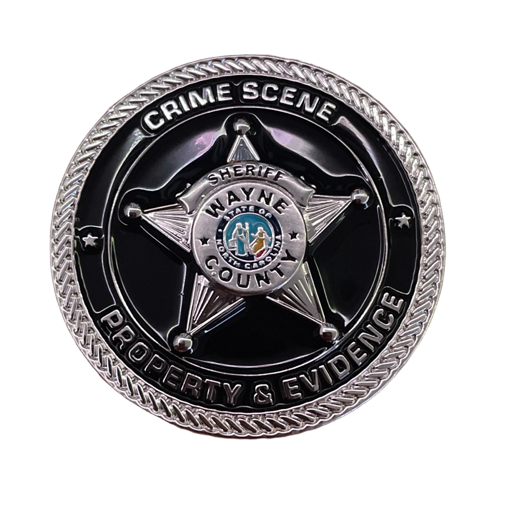 WCSO Crime Scene Unit Coin — front