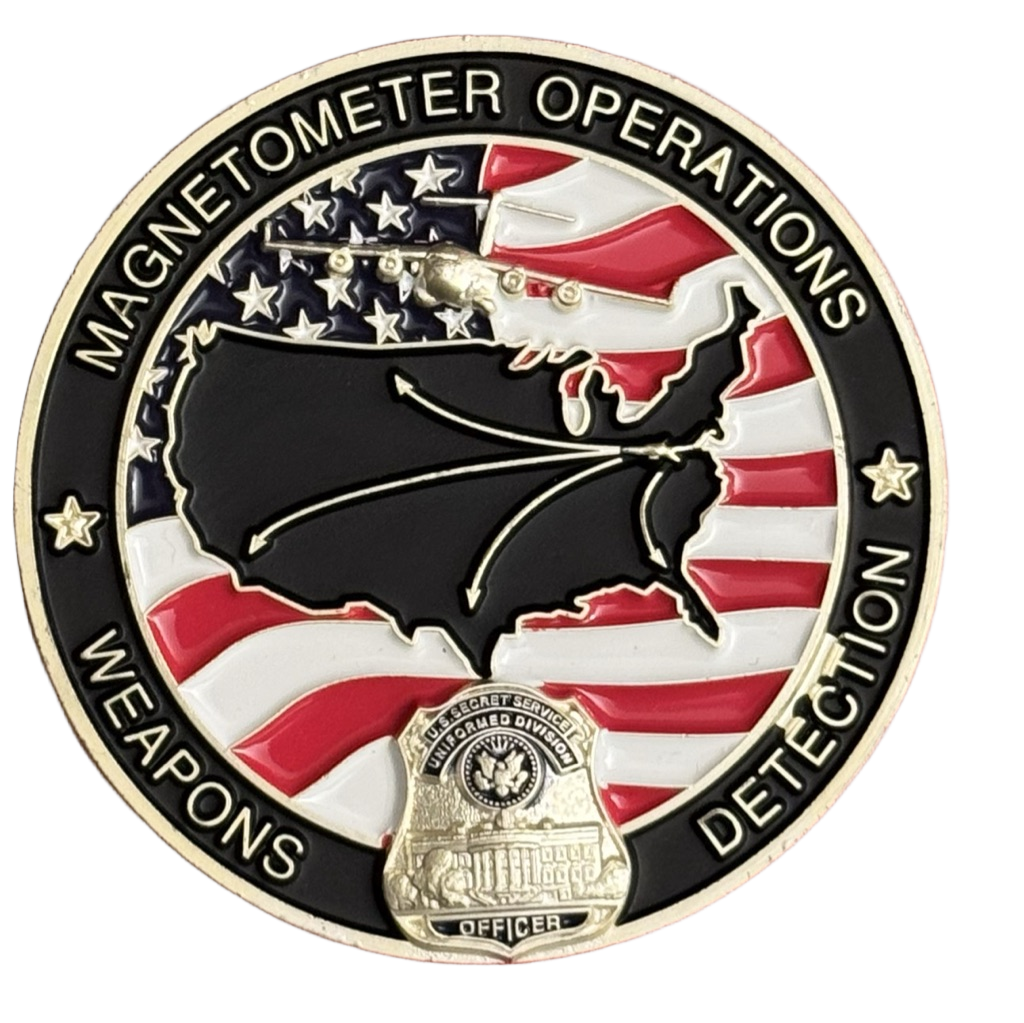 USSS 2024 Presidential Campaign Secret Service Uniformed Division — back