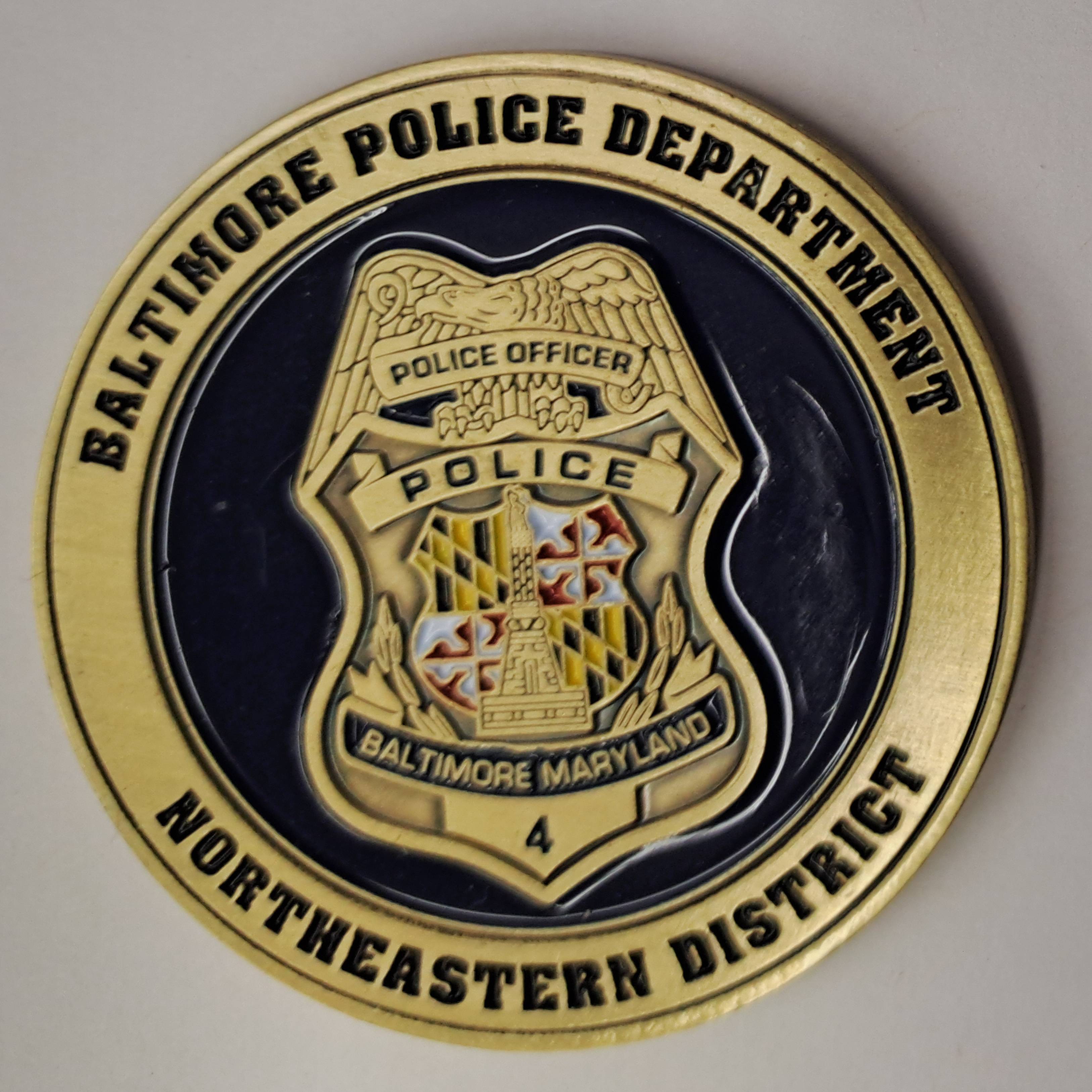 Northeast District Commander Award — front