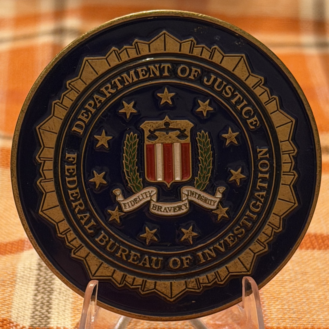 FBI logistical services — back
