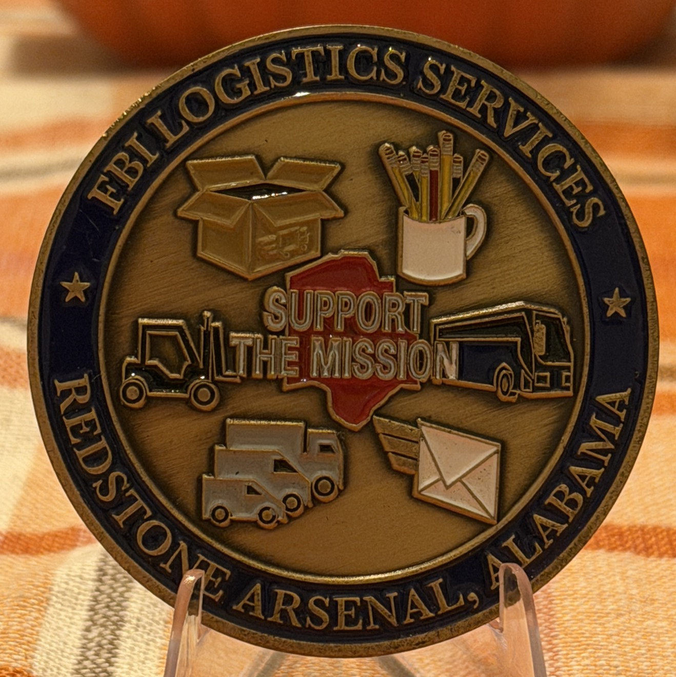 FBI logistical services — front